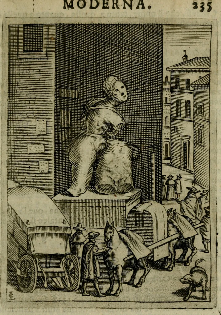 An illustration from Ritratto di Roma moderna, 1638, leaf 264
