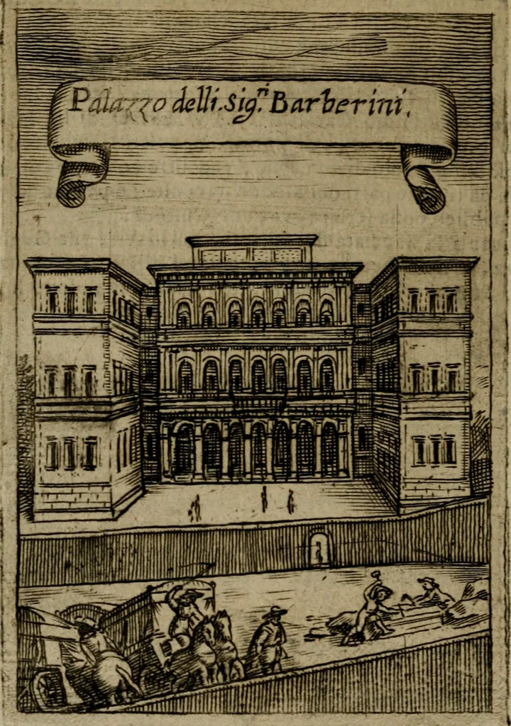 An illustration from Ritratto di Roma moderna, 1638, leaf 303