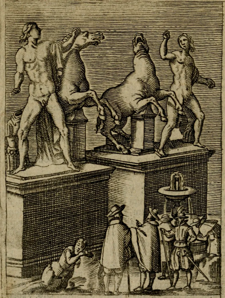 An illustration from Ritratto di Roma moderna, 1638, leaf 309