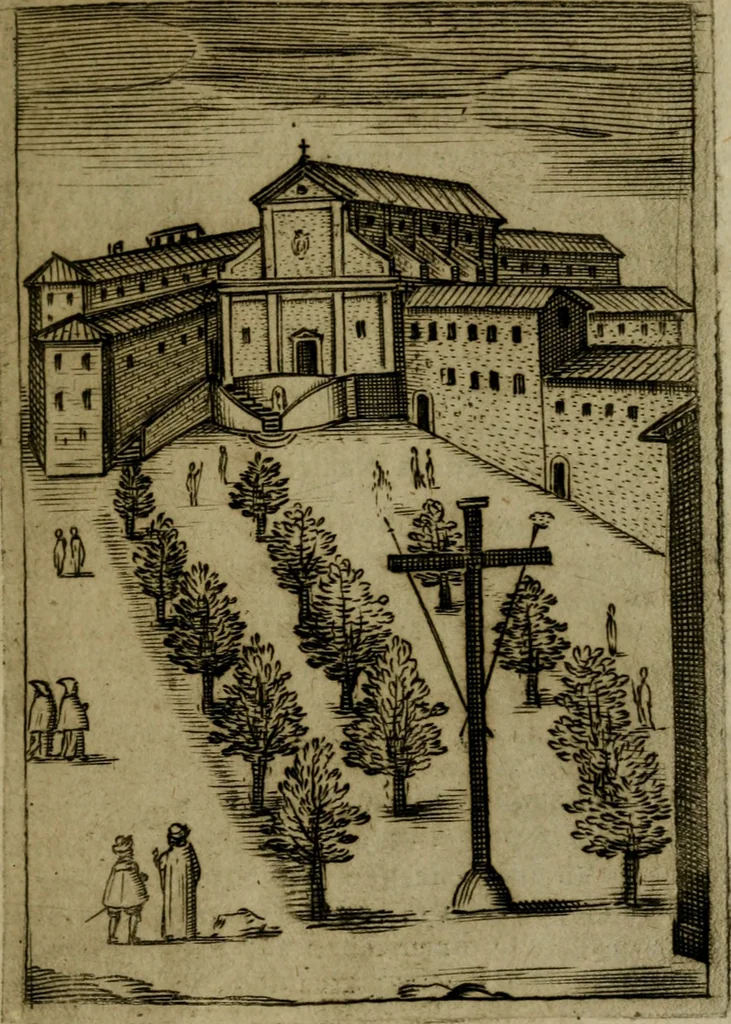 An illustration from Ritratto di Roma moderna, 1638, leaf 328