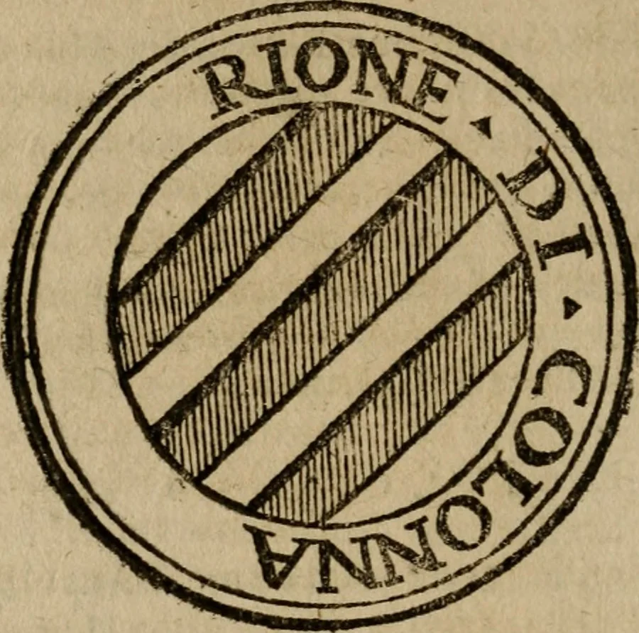 An illustration from Ritratto di Roma moderna, 1638, leaf 333