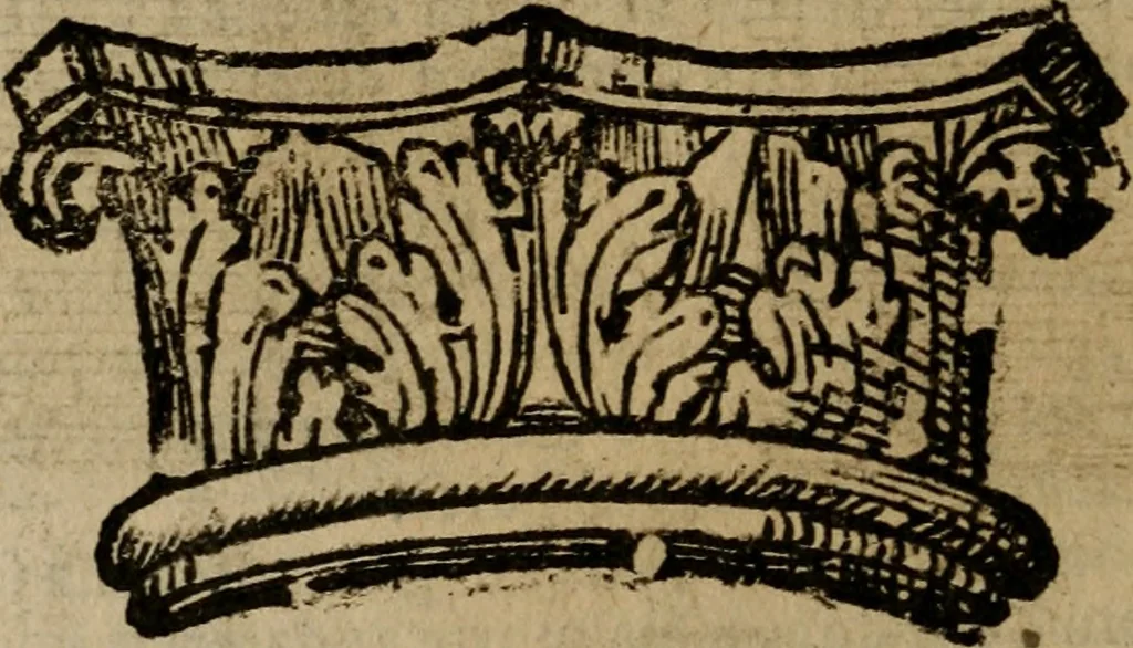 An illustration from Ritratto di Roma moderna, 1638, leaf 341