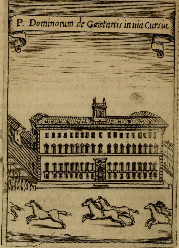 An illustration from Ritratto di Roma moderna, 1638, leaf 363