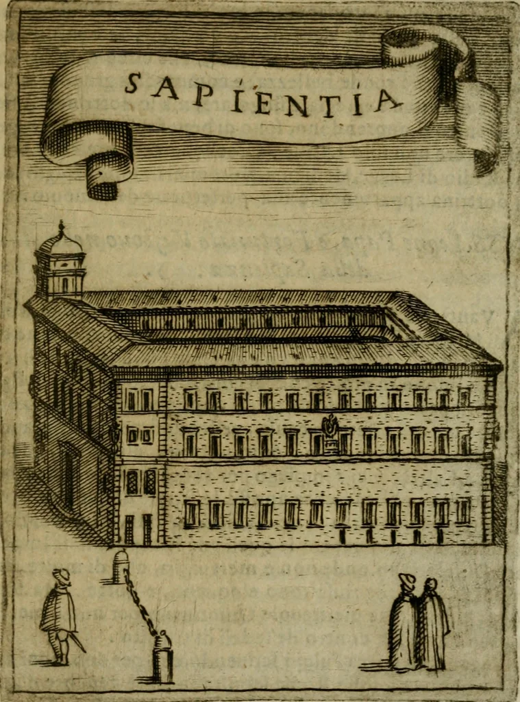 An illustration from Ritratto di Roma moderna, 1638, leaf 394