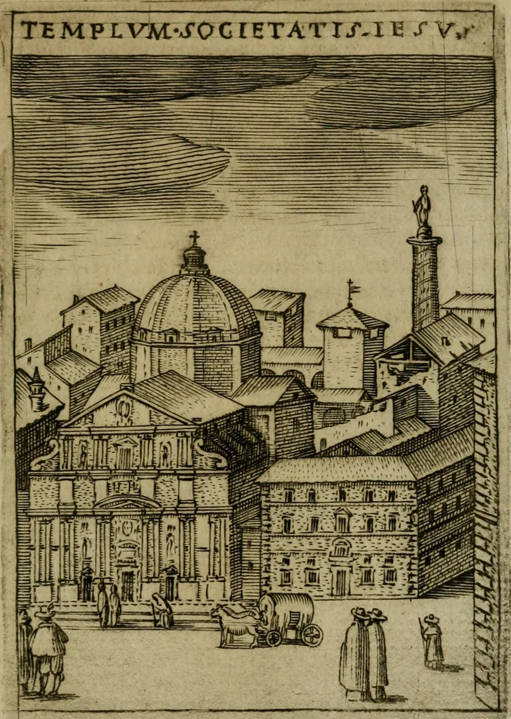 An illustration from Ritratto di Roma moderna, 1638, leaf 420