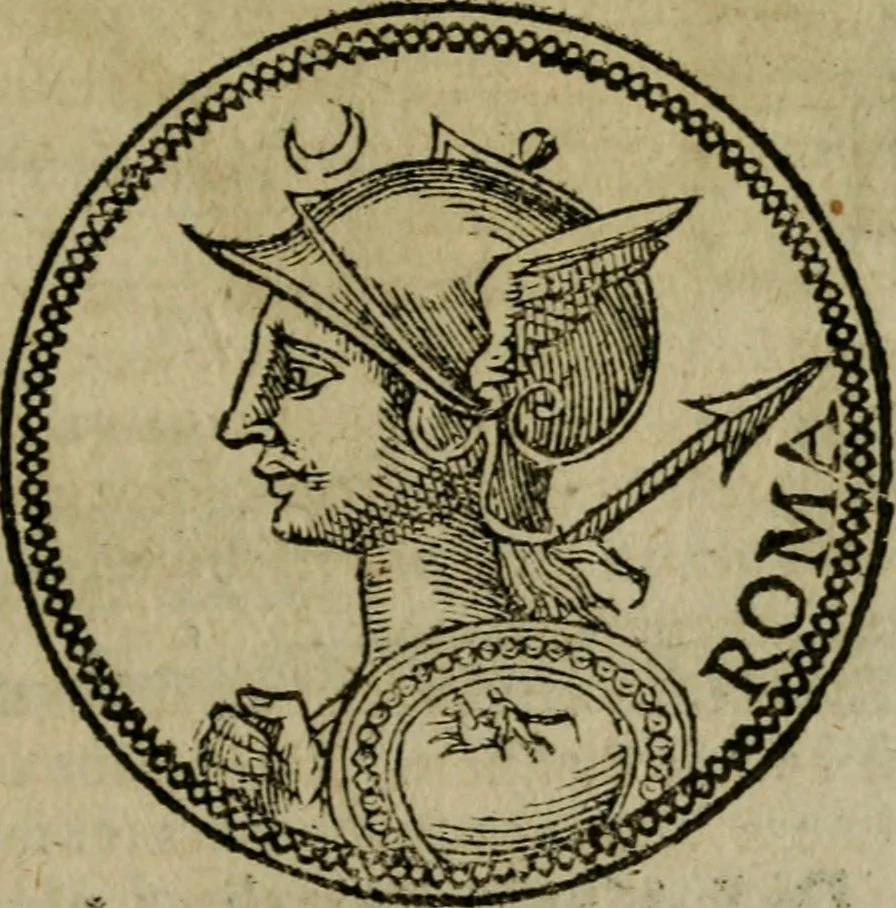 An illustration from Ritratto di Roma moderna, 1638, leaf 436