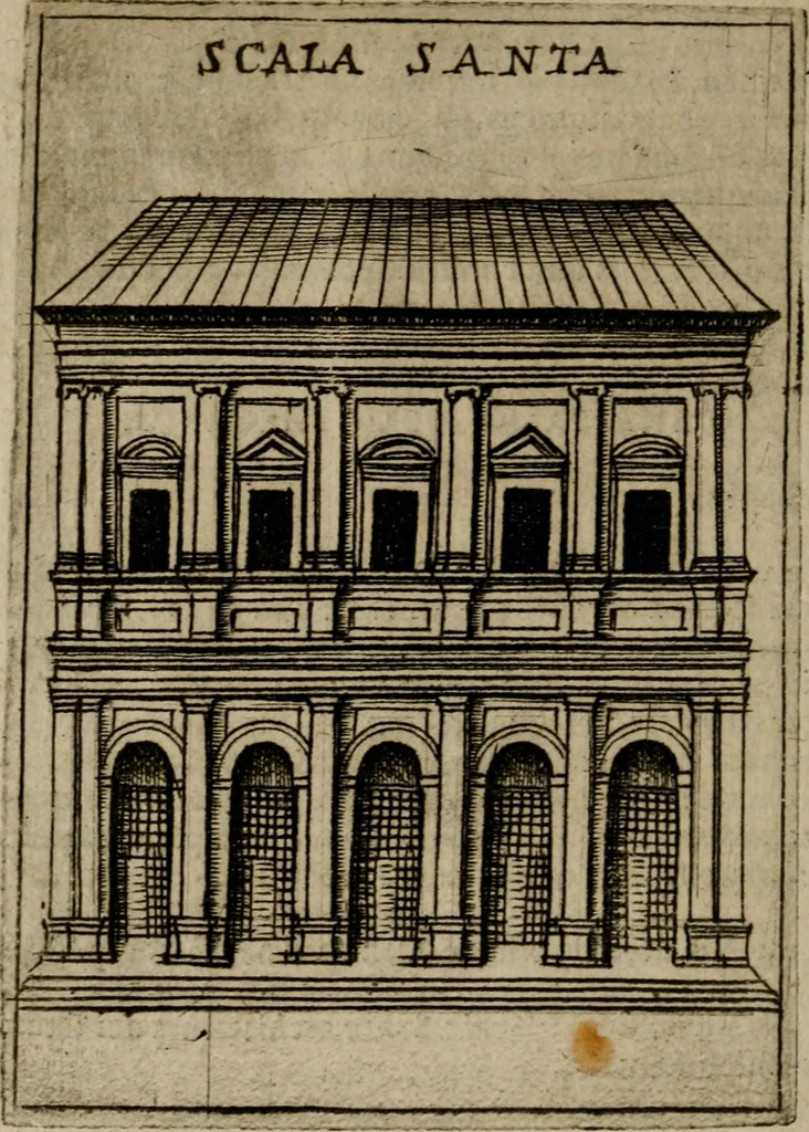 An illustration from Ritratto di Roma moderna, 1638, leaf 483