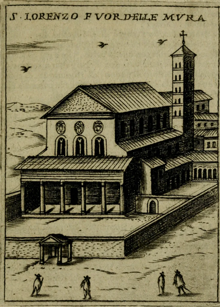 An illustration from Ritratto di Roma moderna, 1638, leaf 488