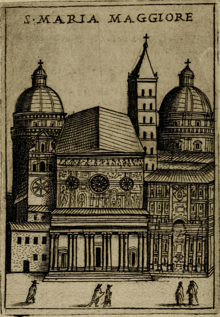 An illustration from Ritratto di Roma moderna, 1638, leaf 515