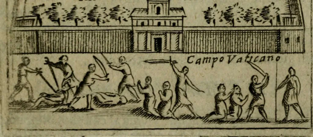 An illustration from Ritratto di Roma moderna, 1638, leaf 52