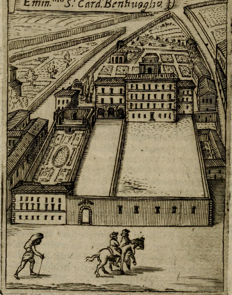 An illustration from Ritratto di Roma moderna, 1638, leaf 533