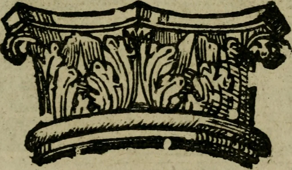 An illustration from Ritratto di Roma moderna, 1638, leaf 550