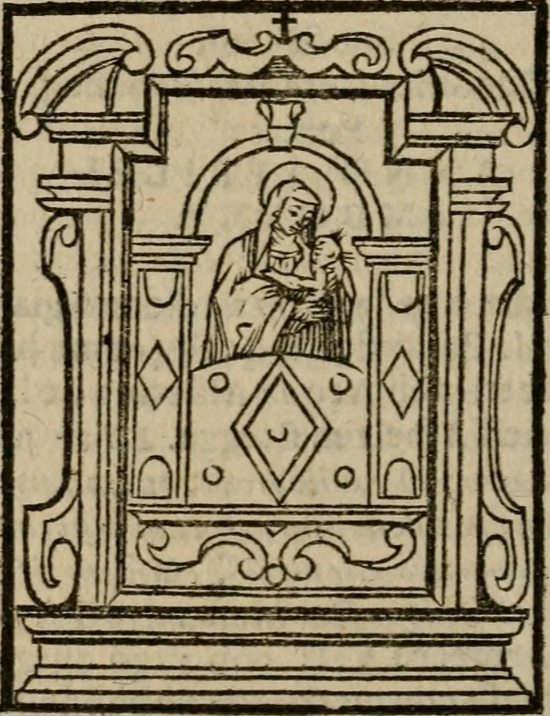 An illustration from Ritratto di Roma moderna, 1638, leaf 99