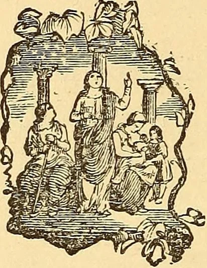 An illustration from Rituals of freemasonry: comprising the degrees of Entered apprentice, Fellow craft, and Master mason, in the lodge;, 1870, leaf 263