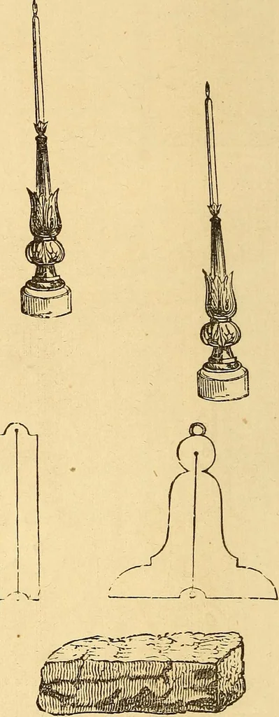 An illustration from Rituals of freemasonry: comprising the degrees of Entered apprentice, Fellow craft, and Master mason, in the lodge;, 1870, leaf 41