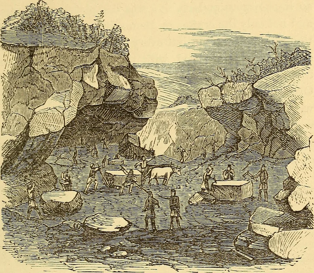An illustration from Rituals of freemasonry: comprising the degrees of Entered apprentice, Fellow craft, and Master mason, in the lodge;, 1870, leaf 434