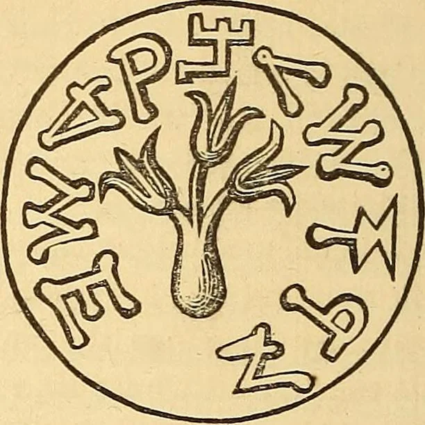 An illustration from Rituals of freemasonry: comprising the degrees of Entered apprentice, Fellow craft, and Master mason, in the lodge;, 1870, leaf 455