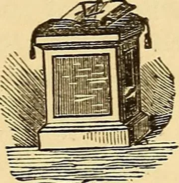 An illustration from Rituals of freemasonry: comprising the degrees of Entered apprentice, Fellow craft, and Master mason, in the lodge;, 1870, leaf 490