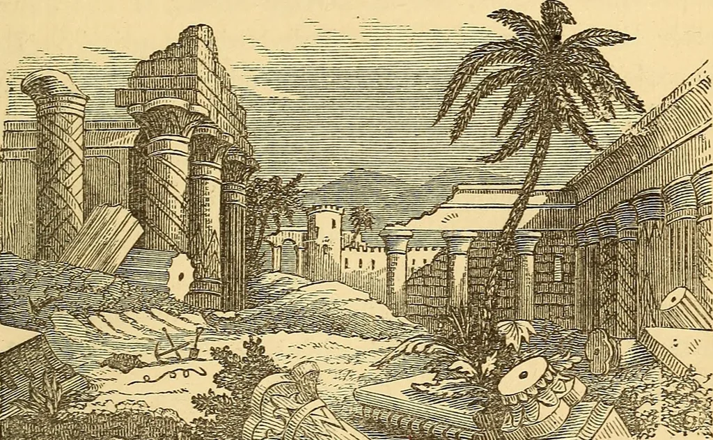 An illustration from Rituals of freemasonry: comprising the degrees of Entered apprentice, Fellow craft, and Master mason, in the lodge;, 1870, leaf 518