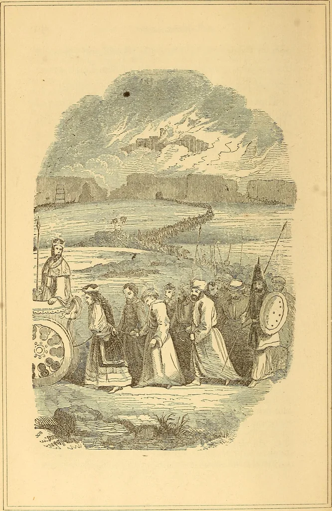 An illustration from Rituals of freemasonry: comprising the degrees of Entered apprentice, Fellow craft, and Master mason, in the lodge;, 1870, leaf 537