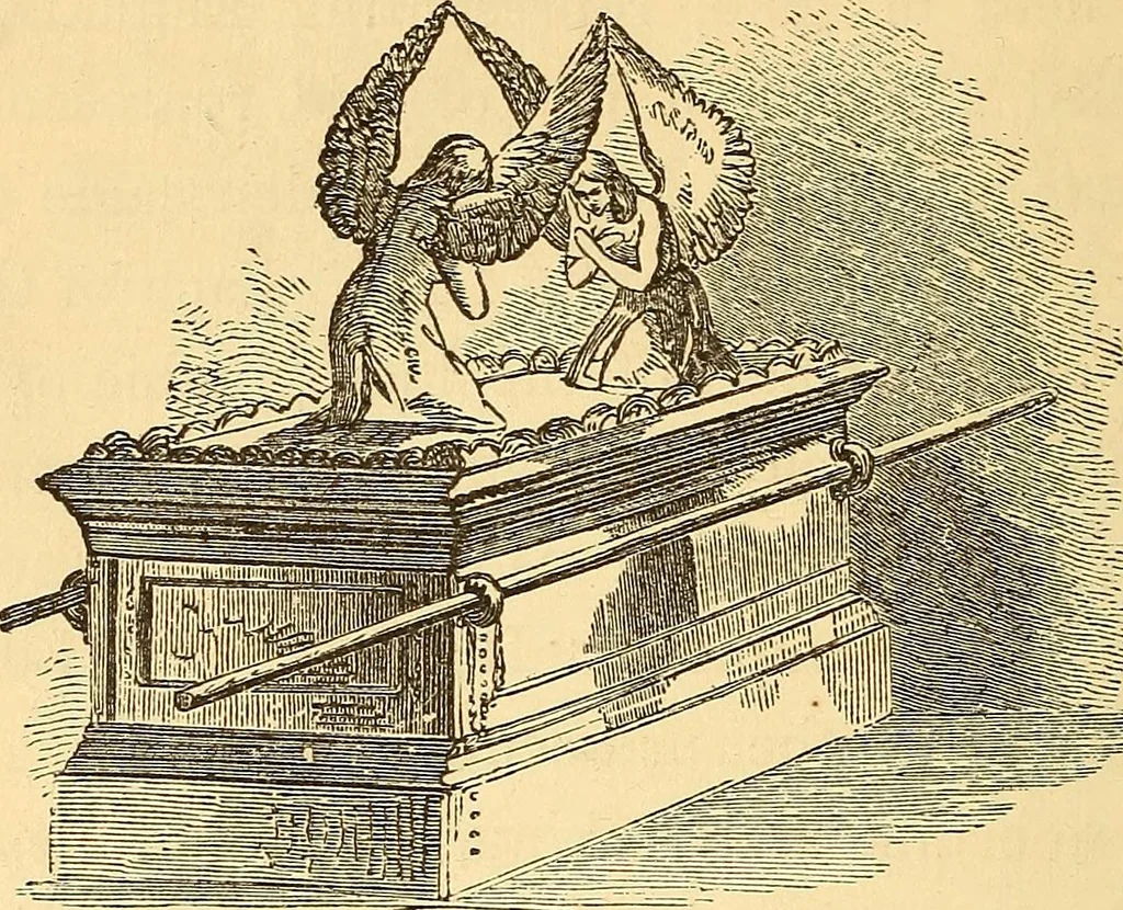 An illustration from Rituals of freemasonry: comprising the degrees of Entered apprentice, Fellow craft, and Master mason, in the lodge;, 1870, leaf 583