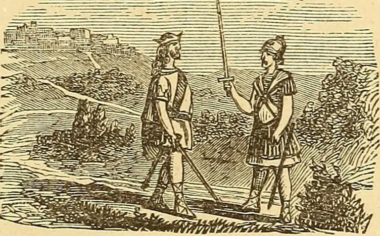 An illustration from Rituals of freemasonry: comprising the degrees of Entered apprentice, Fellow craft, and Master mason, in the lodge;, 1870, leaf 672