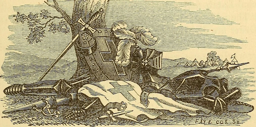 An illustration from Rituals of freemasonry: comprising the degrees of Entered apprentice, Fellow craft, and Master mason, in the lodge;, 1870, leaf 682