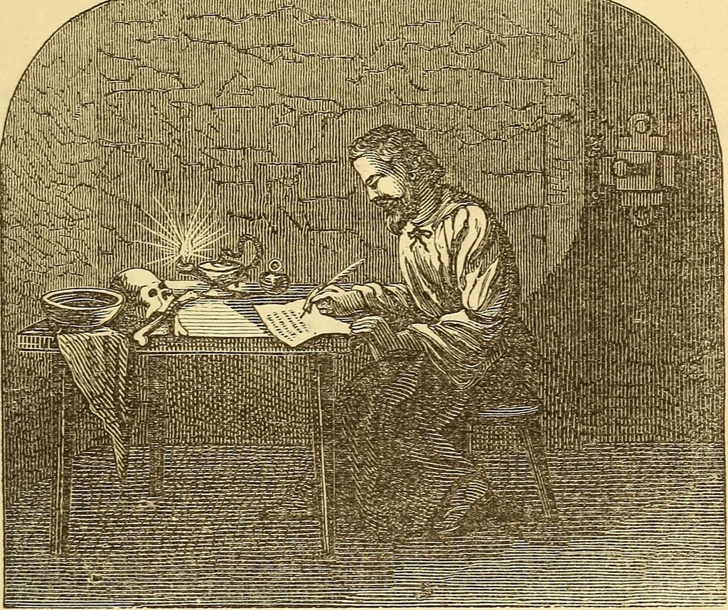An illustration from Rituals of freemasonry: comprising the degrees of Entered apprentice, Fellow craft, and Master mason, in the lodge;, 1870, leaf 690