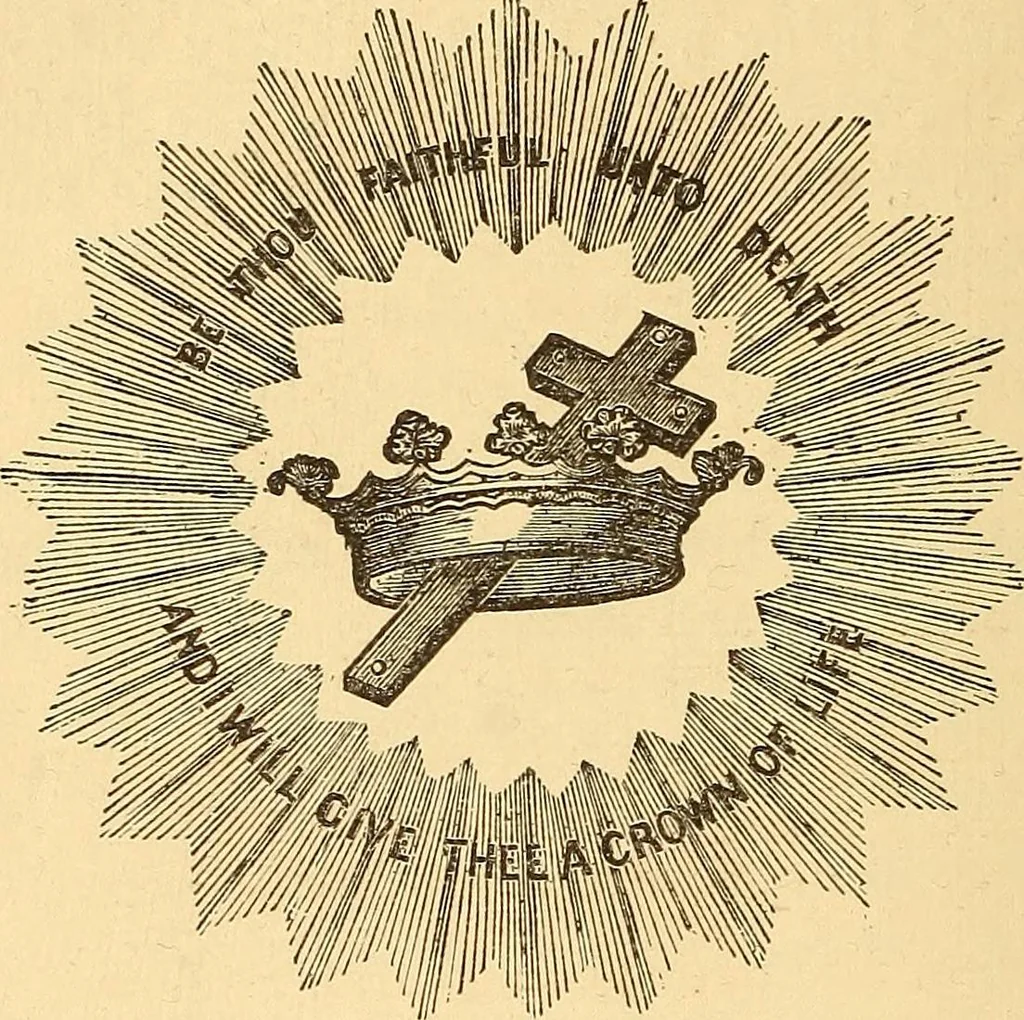 An illustration from Rituals of freemasonry: comprising the degrees of Entered apprentice, Fellow craft, and Master mason, in the lodge;, 1870, leaf 701