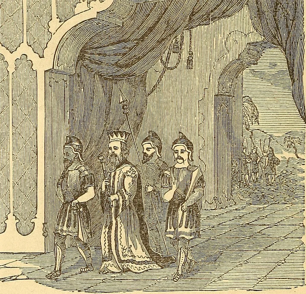An illustration from Rituals of freemasonry: comprising the degrees of Entered apprentice, Fellow craft, and Master mason, in the lodge;, 1870, leaf 829