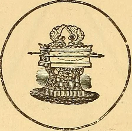 An illustration from Rituals of freemasonry: comprising the degrees of Entered apprentice, Fellow craft, and Master mason, in the lodge;, 1870, leaf 835