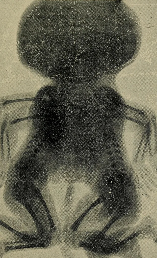 An illustration from The Röntgen rays in medical work, 1899, leaf 288