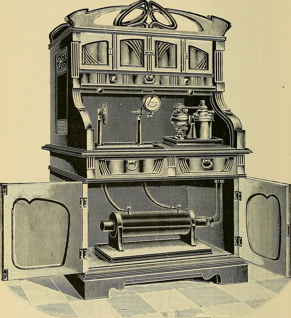 An illustration from The Röntgen rays in medical work, 1907, leaf 111