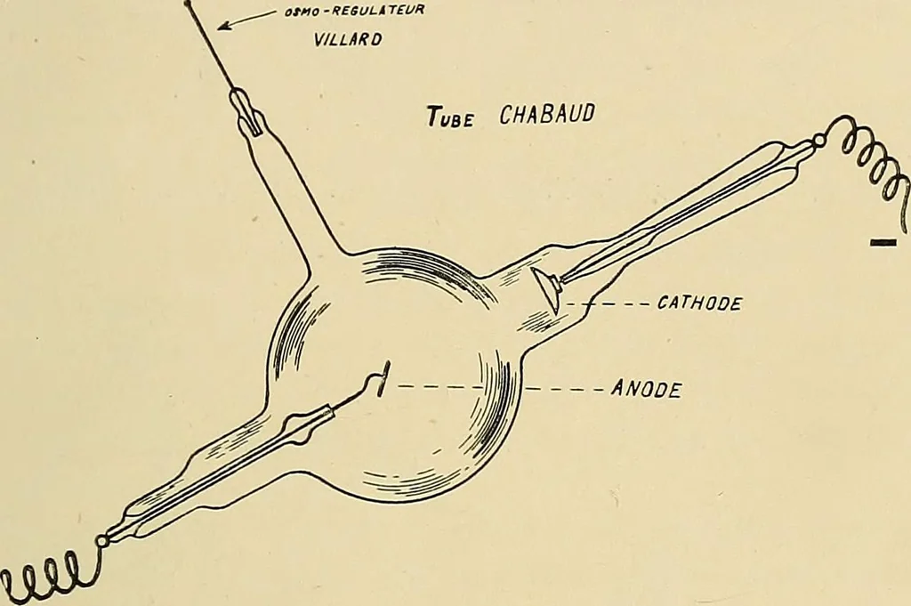 An illustration from The Röntgen rays in medical work, 1907, leaf 36