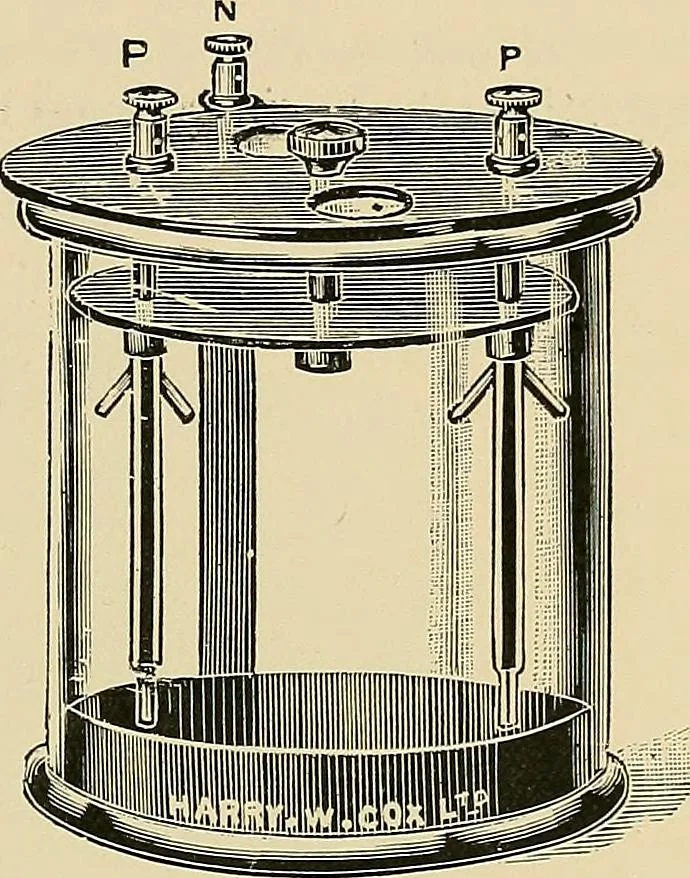 An illustration from The Röntgen rays in medical work, 1907, leaf 68