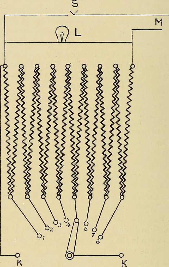 An illustration from The Röntgen rays in medical work, 1907, leaf 95