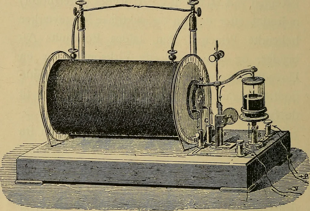 An illustration from Røntgens Straaler : en Fremstilling af de elektriske Straalefaenomener, 1896, leaf 27