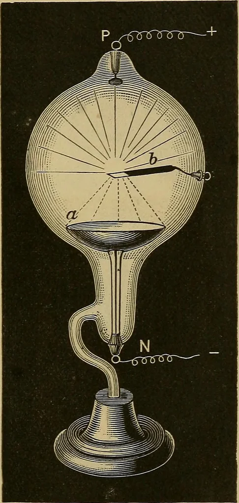 An illustration from Røntgens Straaler : en Fremstilling af de elektriske Straalefaenomener, 1896, leaf 38
