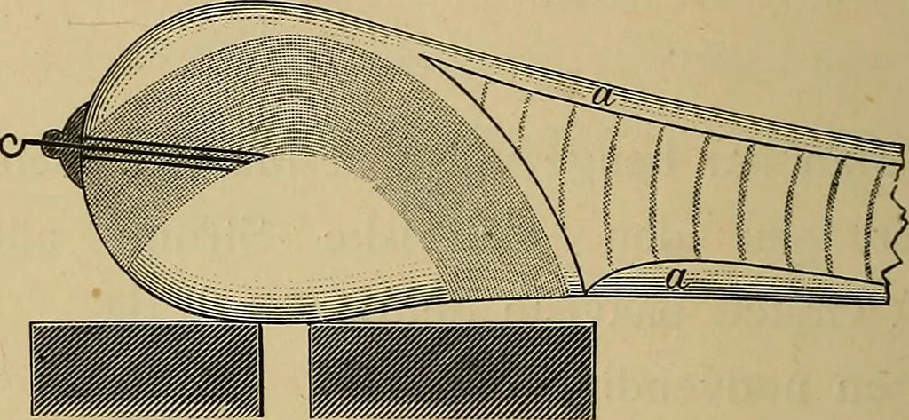 An illustration from Røntgens Straaler : en Fremstilling af de elektriske Straalefaenomener, 1896, leaf 43