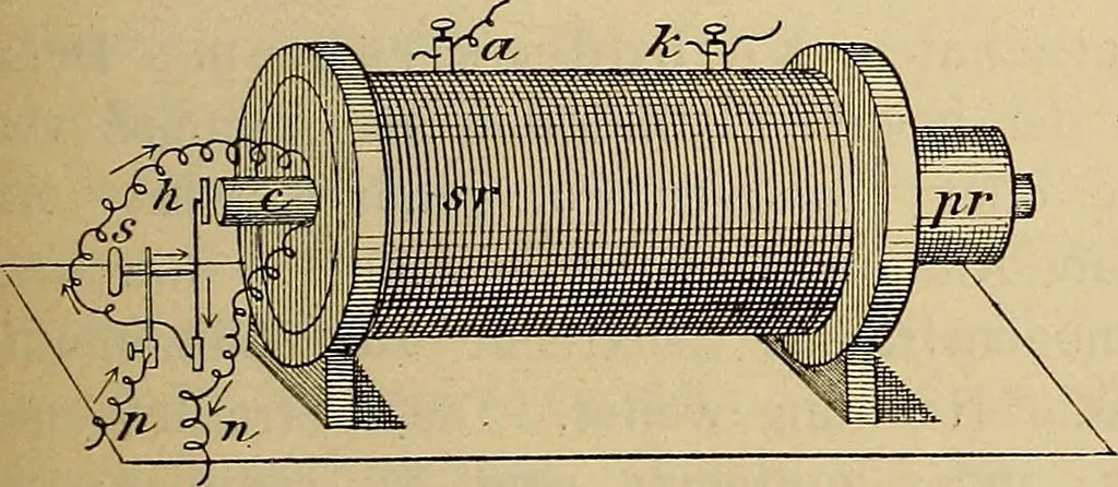 An illustration from Röntgen-Strahlen, Skotographie und Od : nach den neuesten Forschungen leichtfassliche dargestellt, 1897, leaf 14
