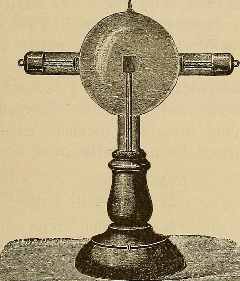 An illustration from Röntgen-Strahlen, Skotographie und Od : nach den neuesten Forschungen leichtfassliche dargestellt, 1897, leaf 56