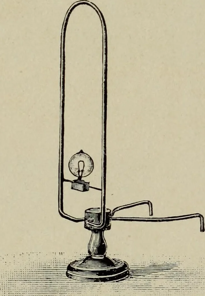 An illustration from Röntgentechniek : therapeutische beteekenis der "X" -stralen en der stoomen van hooge fréquentie, 1904, leaf 106