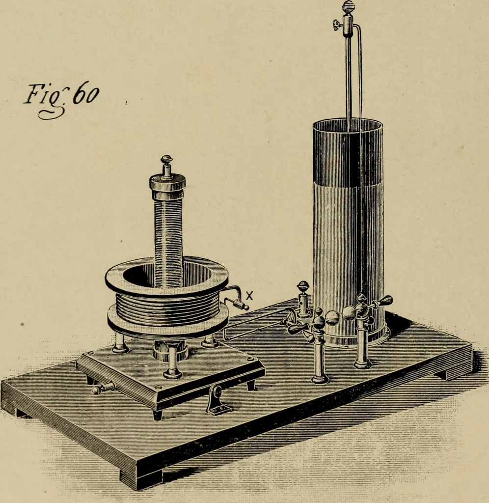 An illustration from Röntgentechniek : therapeutische beteekenis der "X" -stralen en der stoomen van hooge fréquentie, 1904, leaf 113