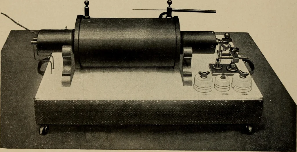 An illustration from Röntgentechniek : therapeutische beteekenis der "X" -stralen en der stoomen van hooge fréquentie, 1904, leaf 31