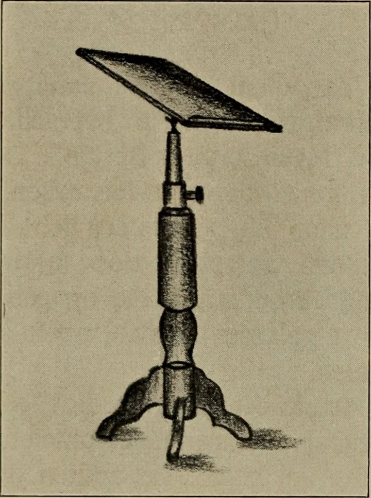 An illustration from Röntgentechniek : therapeutische beteekenis der "X" -stralen en der stoomen van hooge fréquentie, 1904, leaf 63