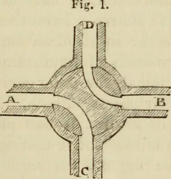 An illustration from The roads and railroads, vehicles, and modes of travelling, of ancient and modern countries; with accounts of bridges, tunnels, and canals, in various parts of the world .., 1839, leaf 297