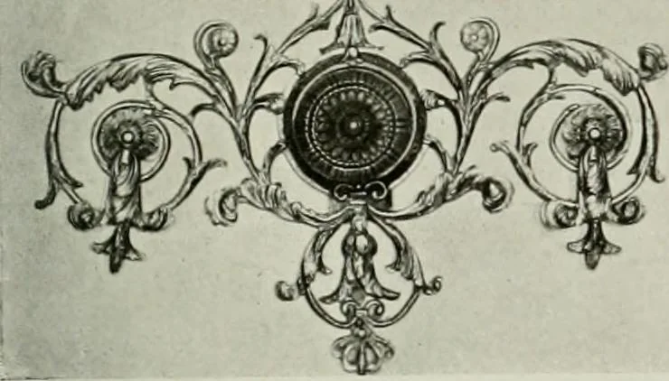 An illustration from Robert Adam & his brothers : their lives, work & influence on English architecture, decoration and furniture, 1915, leaf 108
