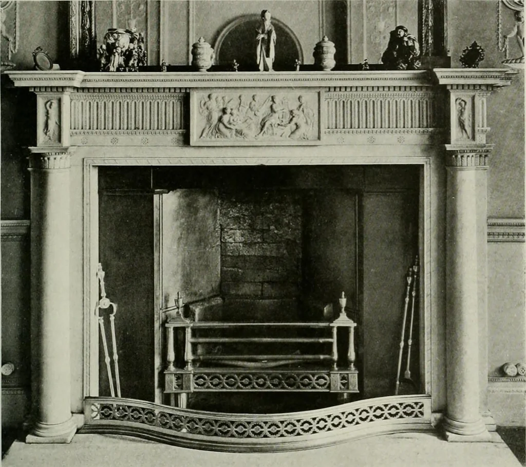 An illustration from Robert Adam & his brothers : their lives, work & influence on English architecture, decoration and furniture, 1915, leaf 110
