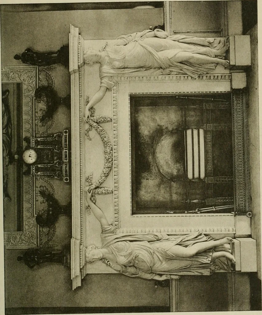 An illustration from Robert Adam & his brothers : their lives, work & influence on English architecture, decoration and furniture, 1915, leaf 118
