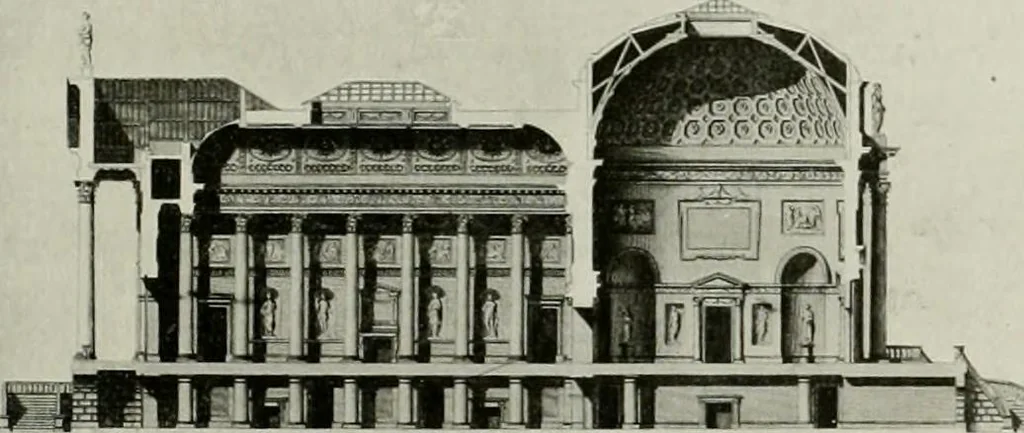 An illustration from Robert Adam & his brothers : their lives, work & influence on English architecture, decoration and furniture, 1915, leaf 122